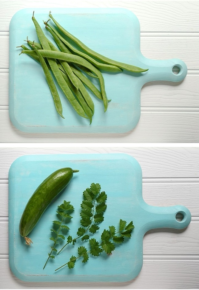 Fresh_runner_beans_Home-grown_cucumber_and_picked_salad_burnet
